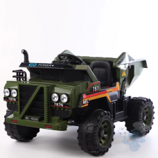 Two Seaters 4×4 Off-Road 12 V Ride On Camoflage Dump Truck with 2.4G Remote